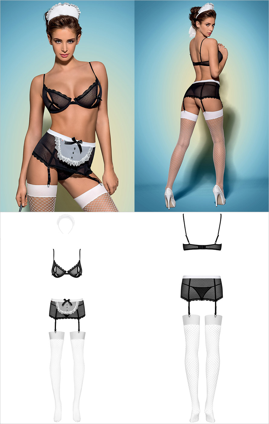 Obsessive Maidme Sexy Maid Set (S/M)