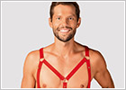 Obsessive Mr Reindy reindeer costume for men - 3 pieces (S/M)