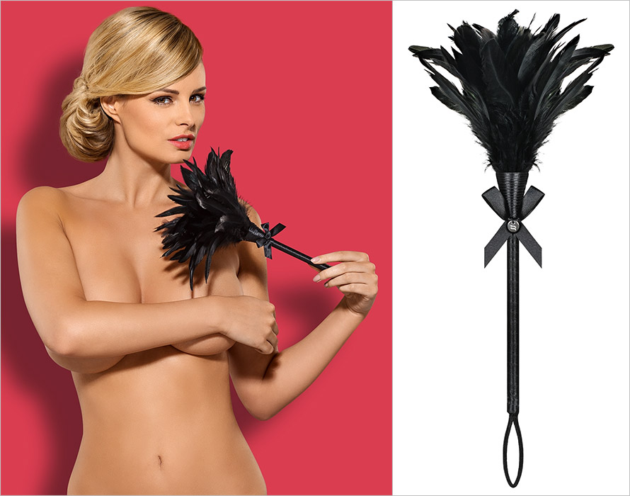 Obsessive Feather Tickler A707 - Black