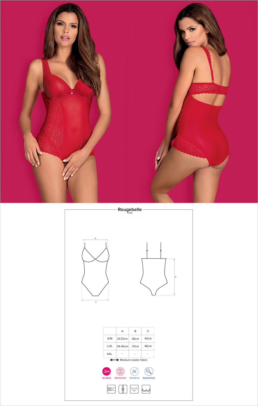 Obsessive Body Rougebelle - Rouge (S/M)