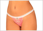 Obsessive Bloomys Thong - Pink (S/M)