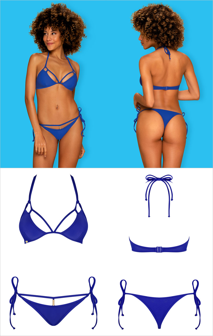 Obsessive Costarica Bikini - 2-teilig - Blau (L)