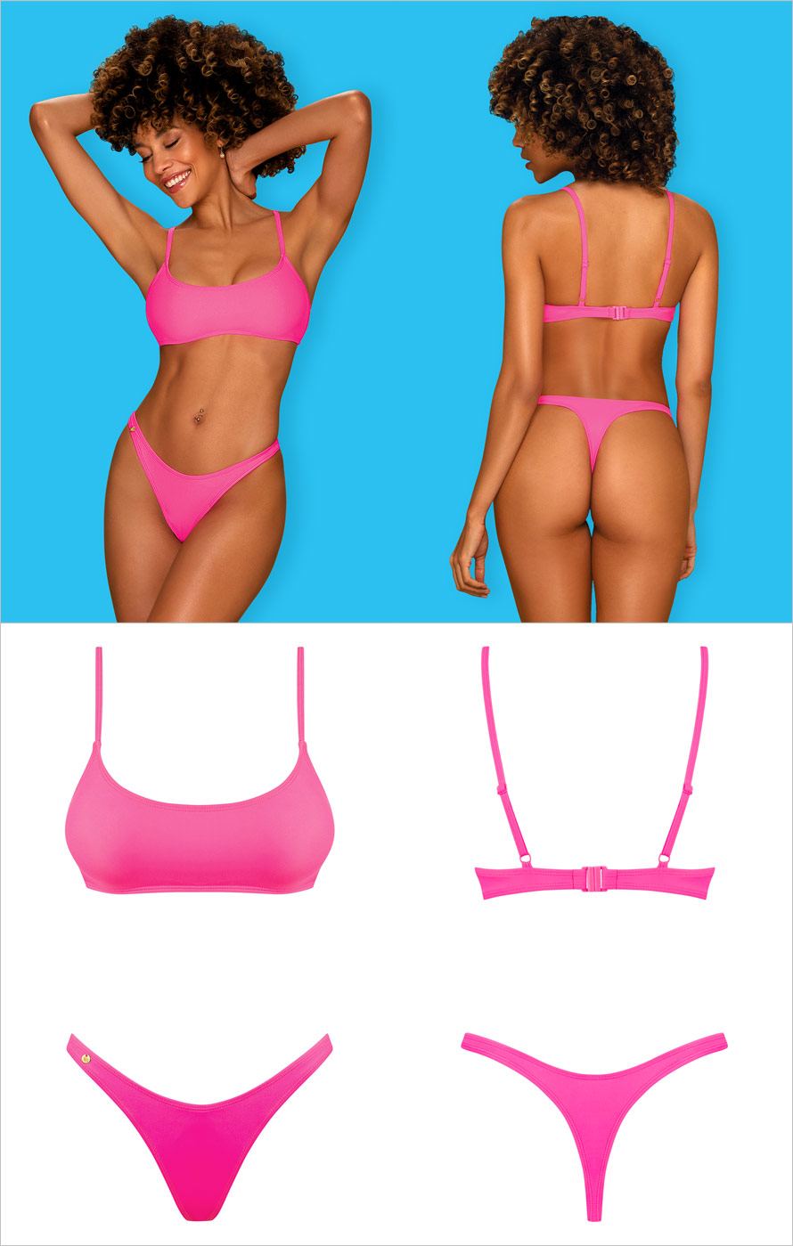 Obsessive Bikini Mexico Beach - 2 pièces - Rose (S)