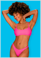 Obsessive Mexico Beach Bikini - 2 pieces - Pink (L)