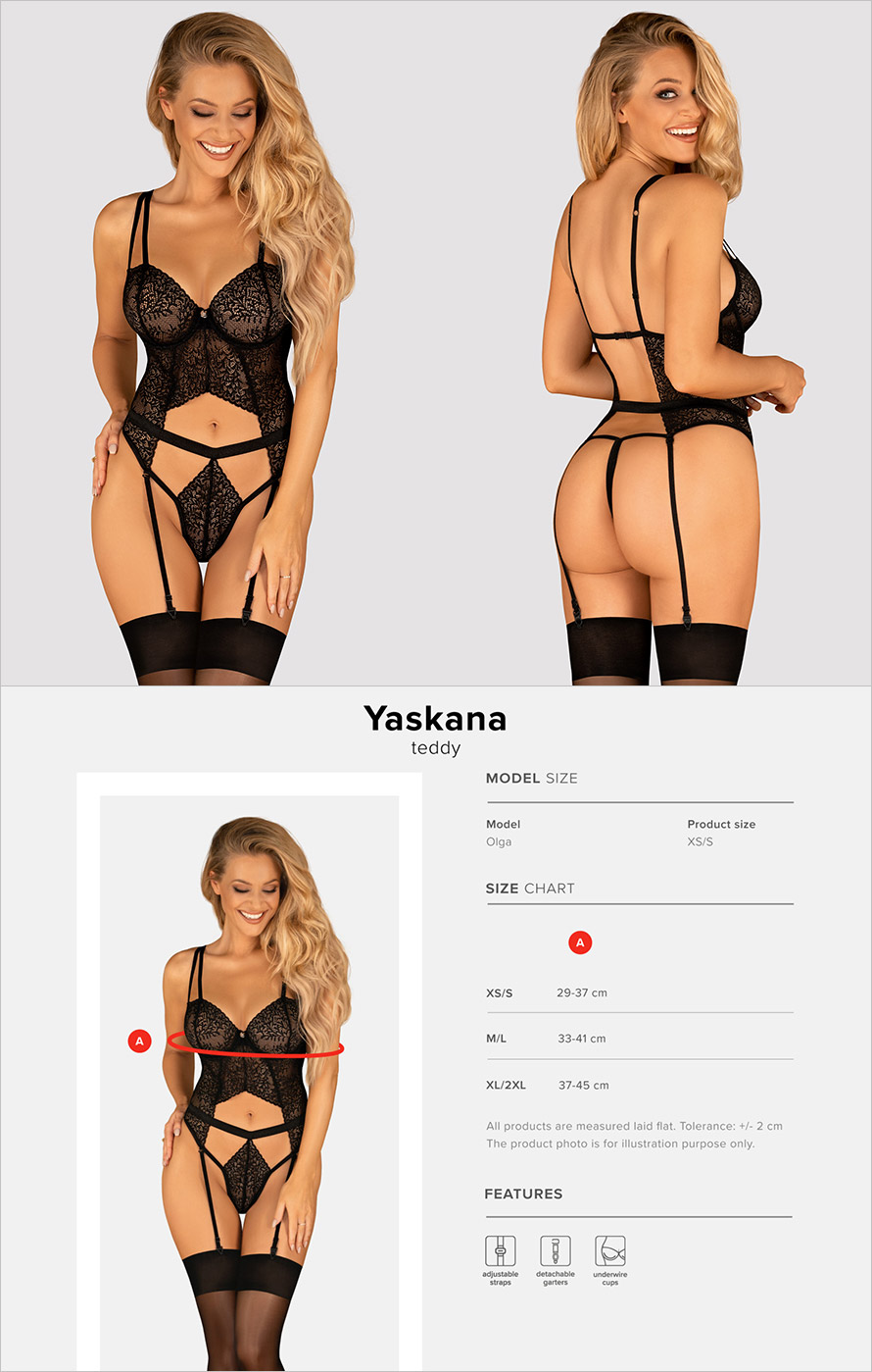 Obsessive Yaskana Body - Black (XS/S)