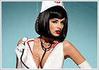 Obsessive Sexy Nurse Emergency Costume (S/M)