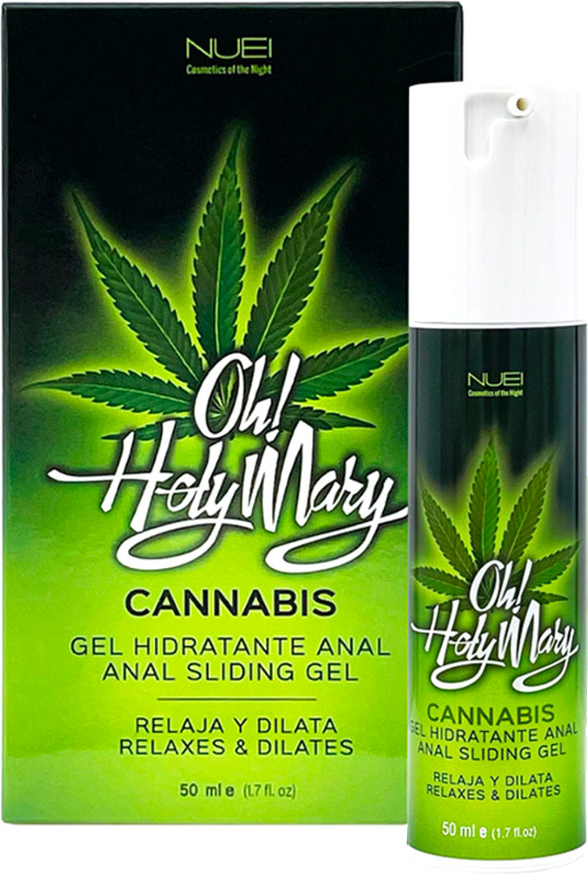 Gel anale rilassante Oh! Holy Mary Cannabis - 50 ml (a base d'acqua)