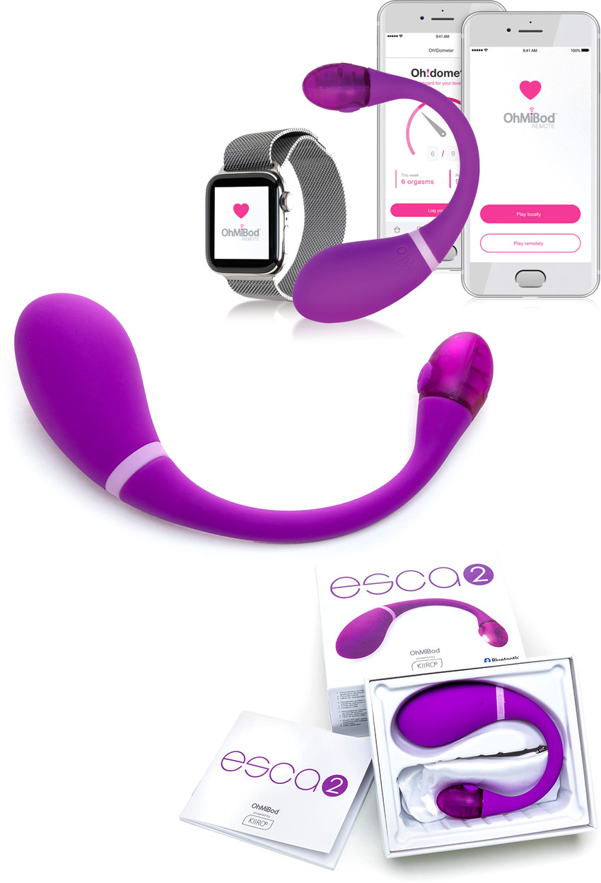 OhMiBod Esca 2 vibrating Egg (iOS/Android)