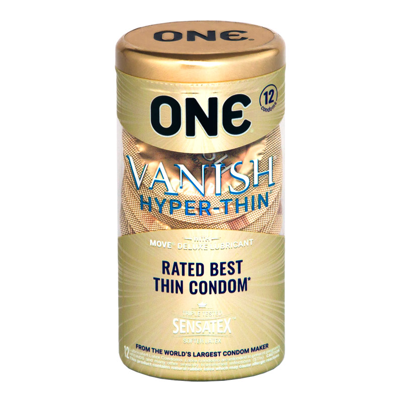 ONE Vanish Hyper-Thin (12 préservatifs)