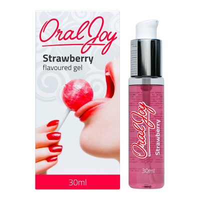 Aromatisé gel pour fellation Oral Joy - Fraise - KissKiss