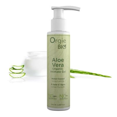 Orgie BIO | Intimgleitmittel auf Wasser und Aloe Vera Basis | 100 ml