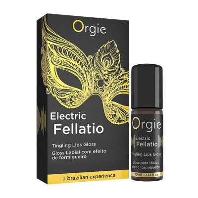 Orgie Electric Fellatio | Gloss intime pour le sexe oral | 10 ml