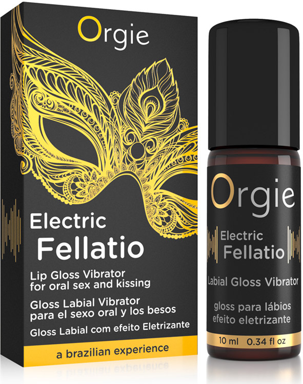Gloss intime pour sexe oral Orgie Electric Fellatio (pour couple) - 10 ml