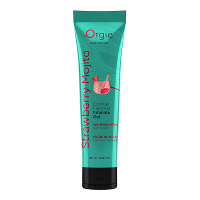 Orgie Lube Tube | Intimgel mit Cocktailgeschmack Erdbeer-Mojito