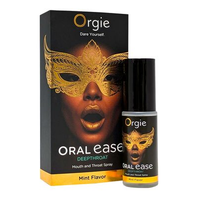 Orgie Oral Ease | Spray pour gorge profonde au goût de menthe