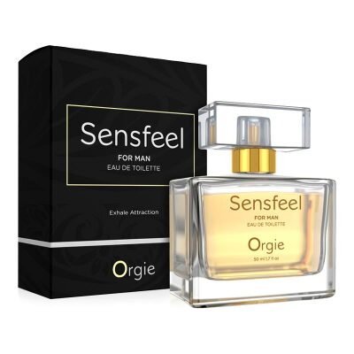 Orgie Sensfeel | Pheromonaktivierendes Parfüm für Männer | 50 ml