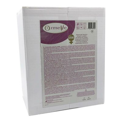Ormelle | Kondom für die Frau | Packung mit 100 Frauenkondomen