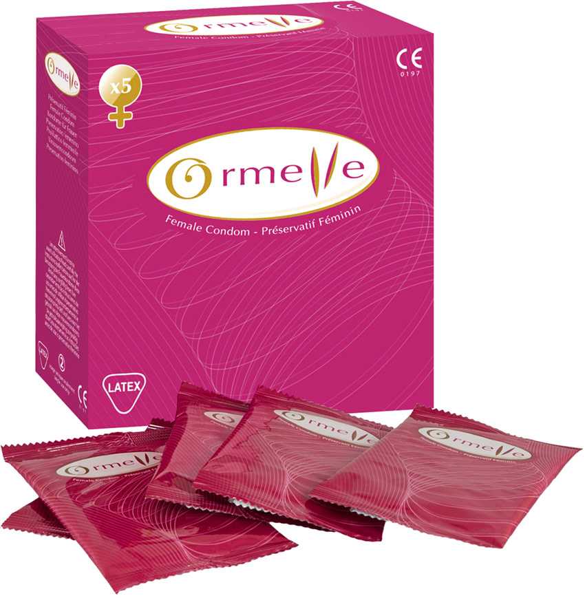Ormelle Female Condom (5 female condoms)