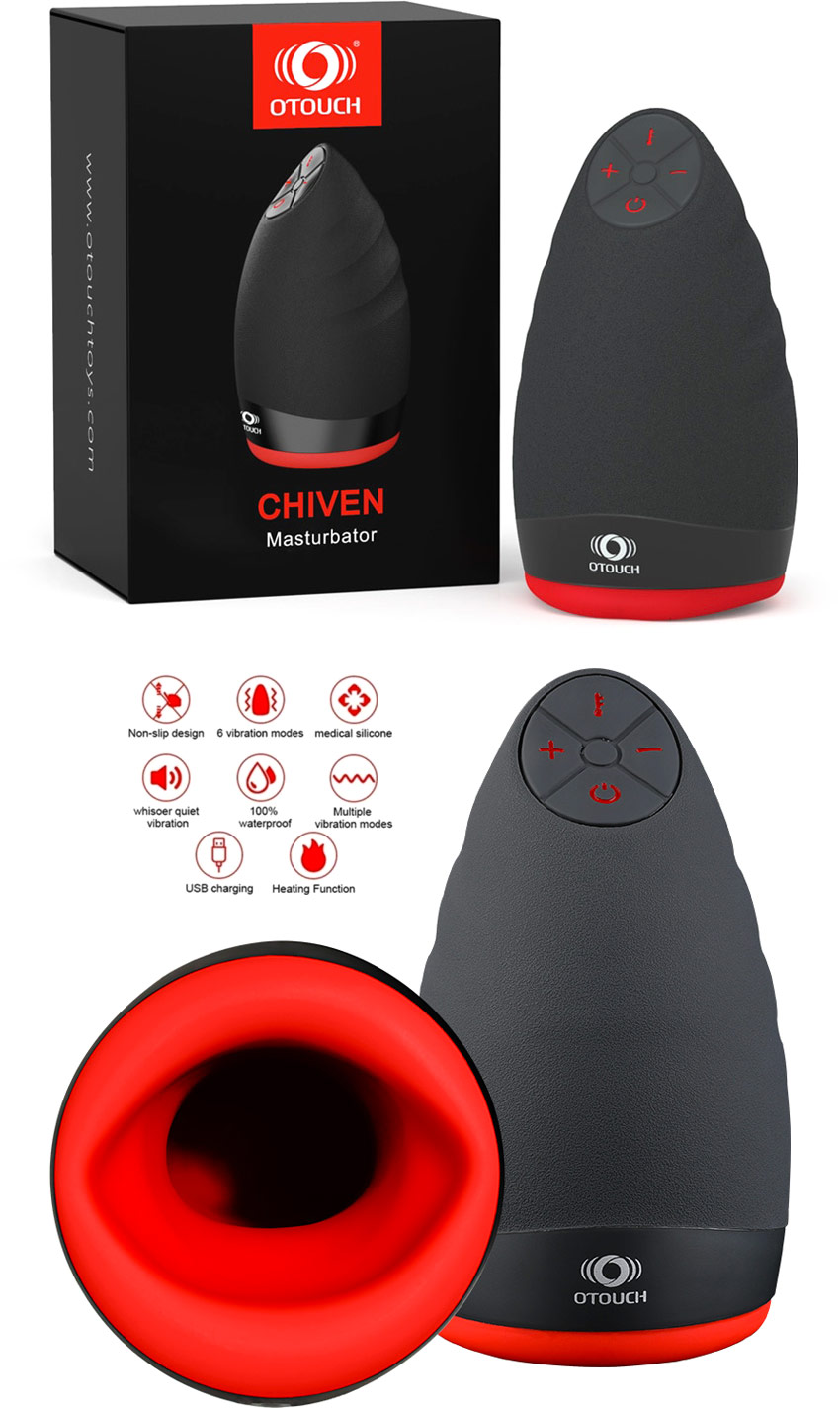 OTouch Chiven Masturbator (Vibration + Wärme)