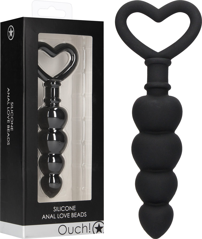 Ouch! Anal Love anal beads in silicone