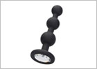 Plug anal perl en silicone avec cristal Ouch!