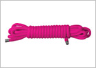 Ouch! Nylon Japanese Bondage Rope - 10 m - Pink
