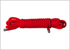 Corde de bondage japonais en nylon Ouch! - 10 m - Rouge