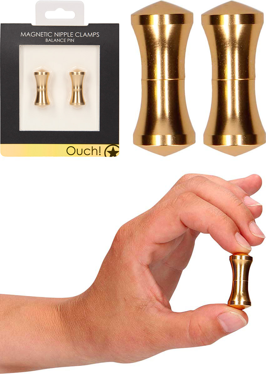 Ouch! Balance Pin magnetic nipple clamps