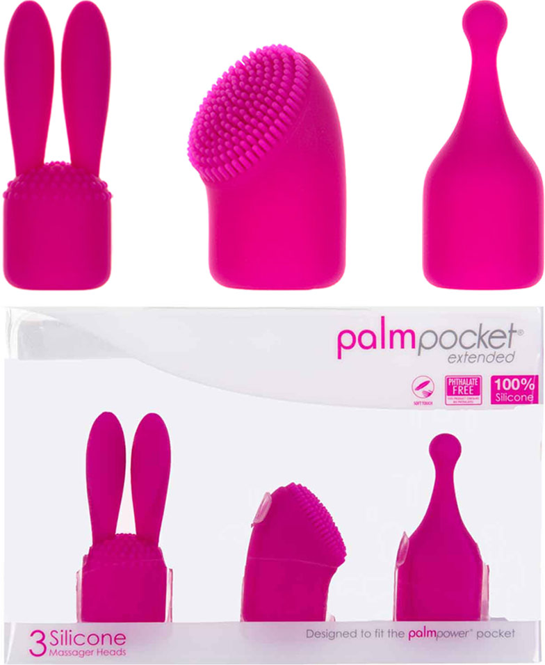 PalmPocket attachments (for PalmPower Pocket vibrator)