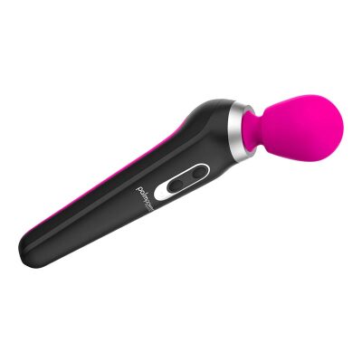 PalmPower Extreme | Sehr leistungsstarker Vibrator | Schwarz & Fuchsia