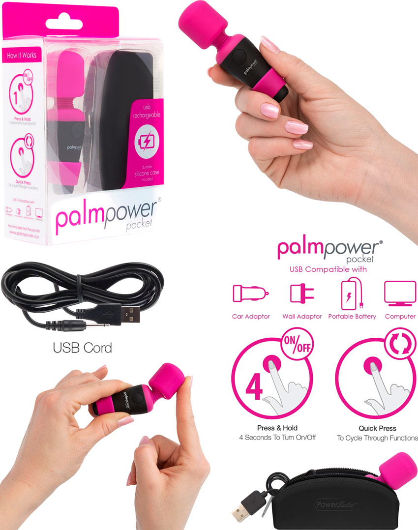 PalmPower Pocket Mini-Vibrator