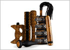 Kit de bondage Gato Panthra - Noir et motifs léopard