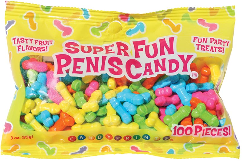 Caramelle a forma di pene Super Fun Penis Candy - 85 g