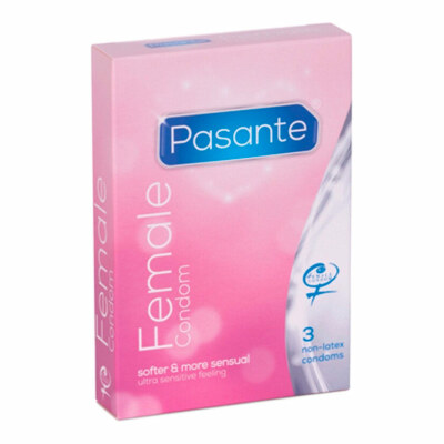 Pasante | Kondom für die Frau | Packung mit 3 Kondomen