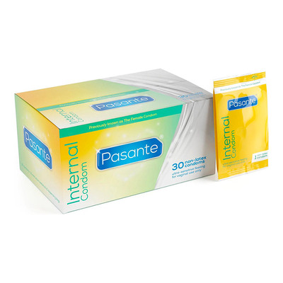 Pasante | Kondom für die Frau | Packung mit 30 Kondomen