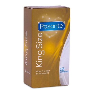 Pasante King Size | Grosse Latexkondome | 12 Stück