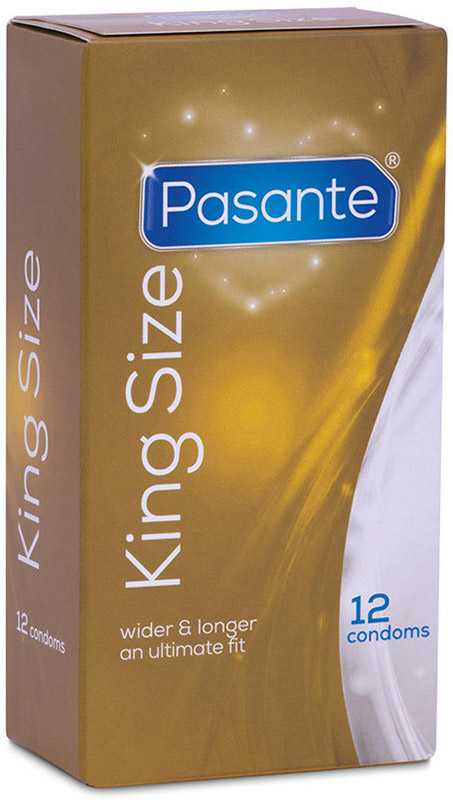Pasante King Size - Preservativo di grande dimensione (12 Preservativi)