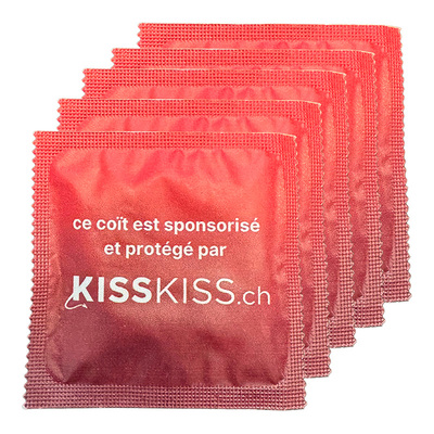 Pasante Natural | Préservatif lubrifié avec emballage KissKiss.ch