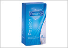 Pasante Passion - Geripptes Kondom mit Gleitmittel befeuchtet (12 Kondome)