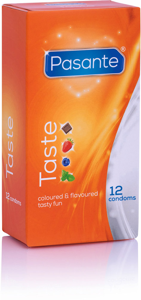 Pasante Taste - Aromen und Farben (12 Kondome)