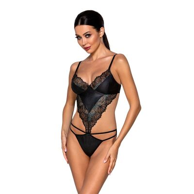 Passion Astrida | Body aus floraler Spitze und verstellbaren Trägern