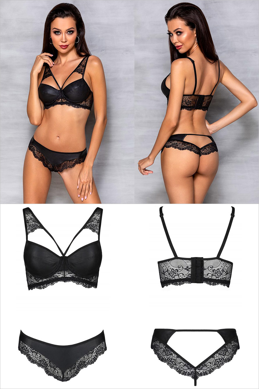 Passion Loona Set - 2-teilig - Schwarz