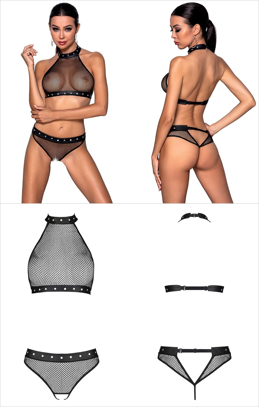 Passion Moonlight offenes Set - Schwarz
