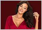 Obsessive Sensuelia Dressing Gown - Red (S/M)