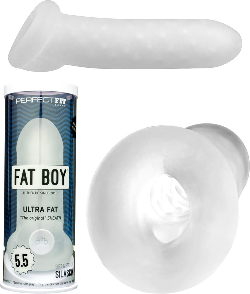 Gaine à pénis PerfectFit Fat Boy Ultra Fat - 11 cm
