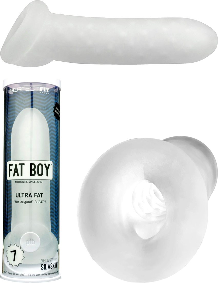 Gaine à pénis PerfectFit Fat Boy Ultra Fat - 15 cm