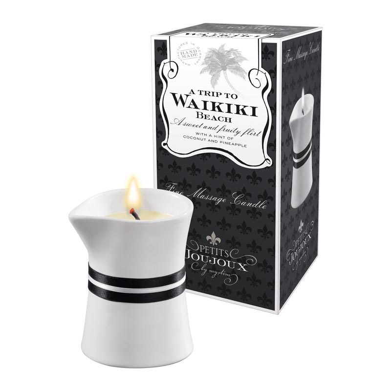 Massagekerze Petits Joujoux - Reise zur Waikiki