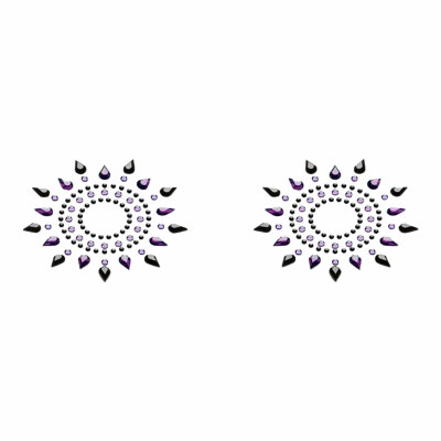 Petits Joujoux Gloria - Brustschmuck - Schwarz & Violett