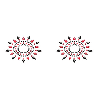 Petits Joujoux Gloria - Brustschmuck - Schwarz & Rot