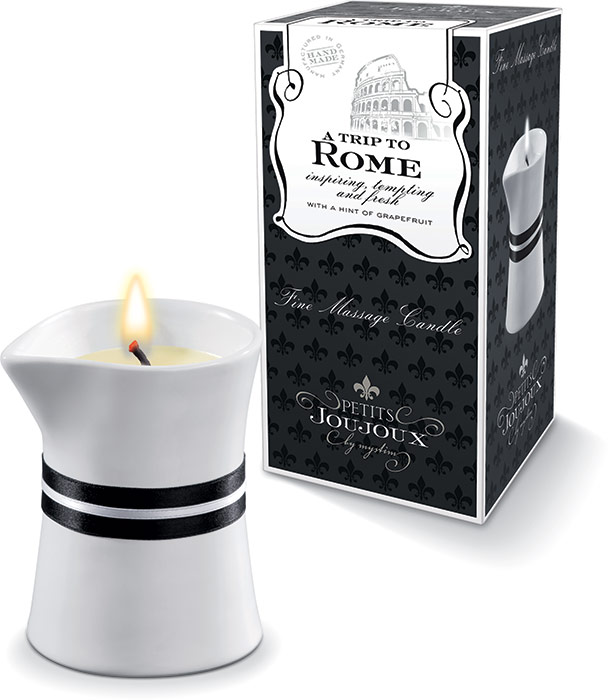 Petits Joujoux Fine Massage Candle - A Trip to Rome